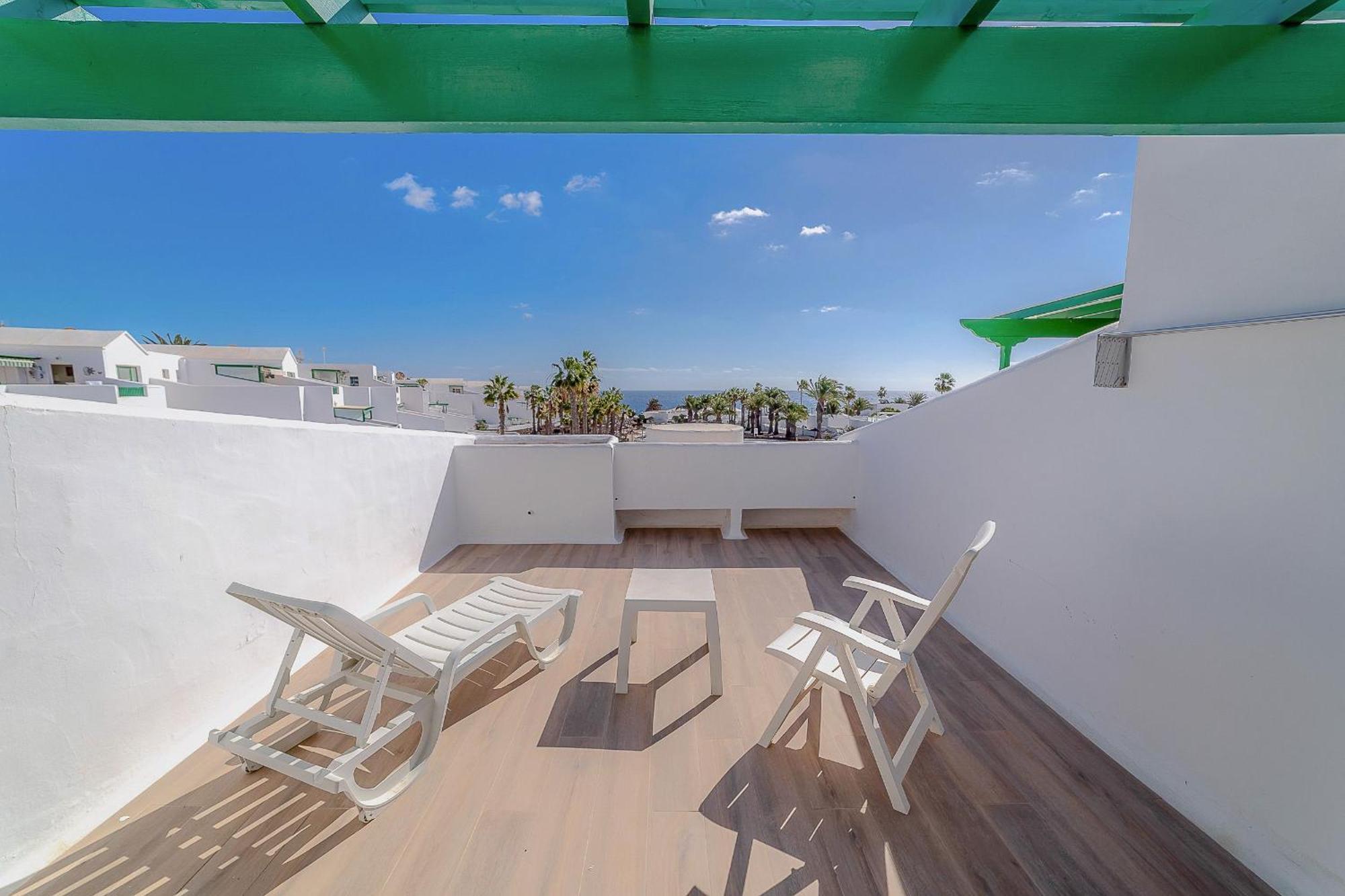 Fantástico En Coronas, Gran Terraza Con Vistas Al Mar Y Recién Reformado Completamente Appartement Costa Teguise